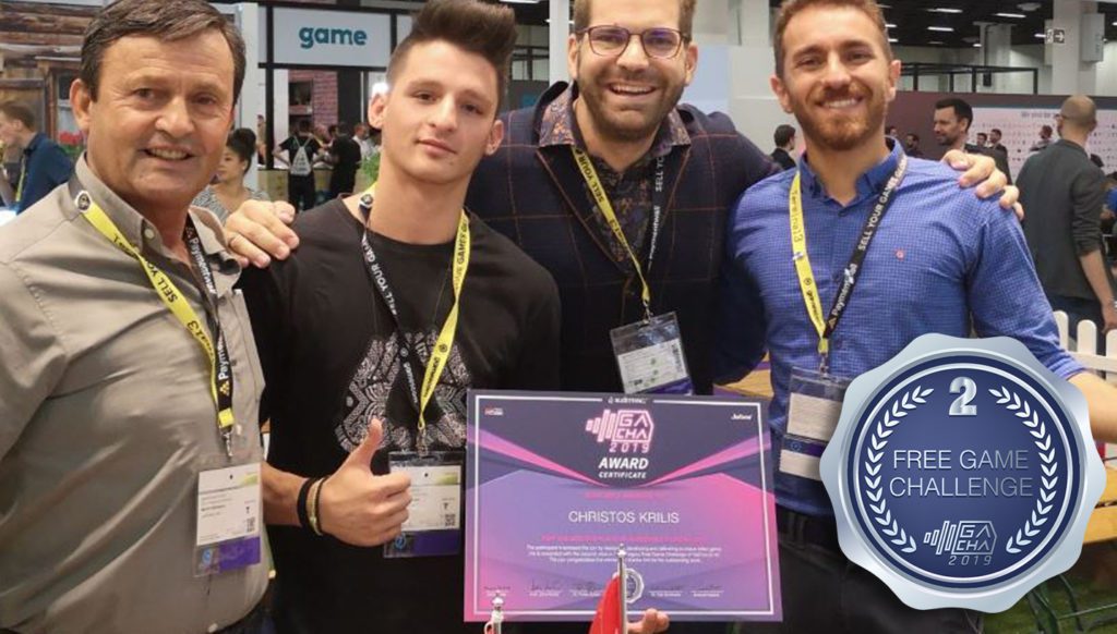 The second winner of audEERING´s game challenge Christos Krilis created Black market