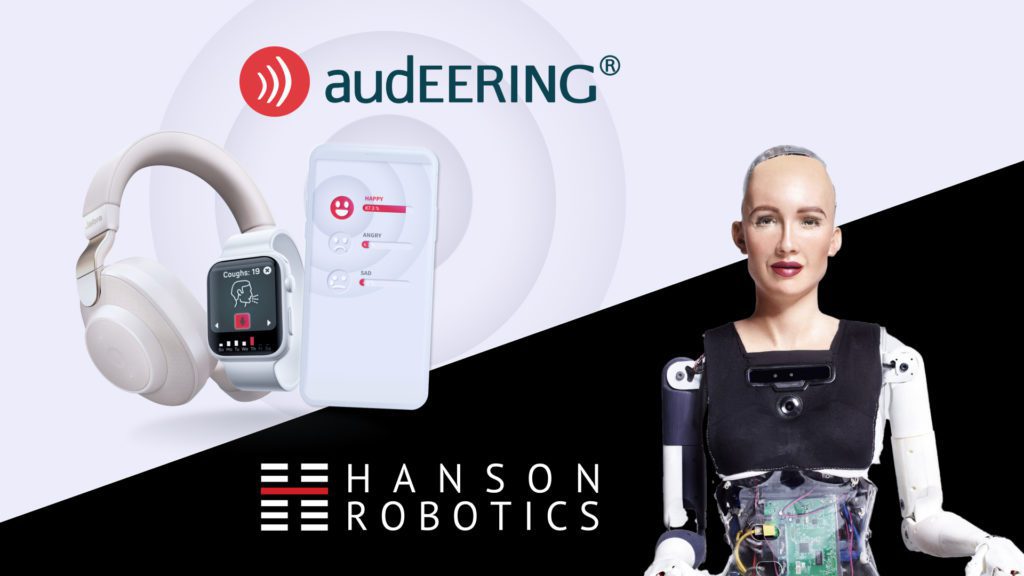 Hanson Robotics in cooperation with audEERING - leading innovator in Voice AI